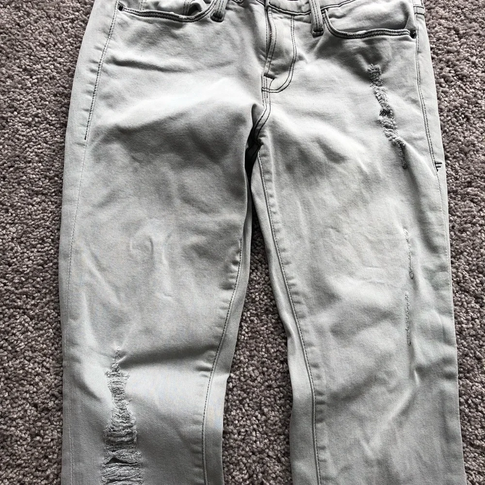 Frame Skinny Rip Destroyed Jeans - Picture 3 of 4